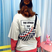Harajuku Checker Chest Bag - Thumbnail 3