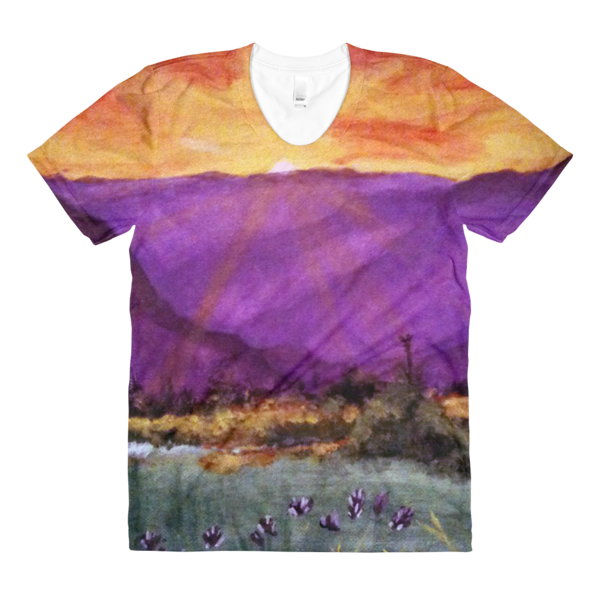 Day and Night women’s crew neck t-shirt