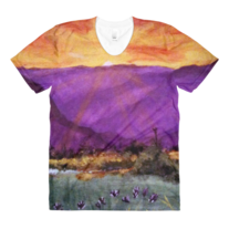 Day and Night women’s crew neck t-shirt