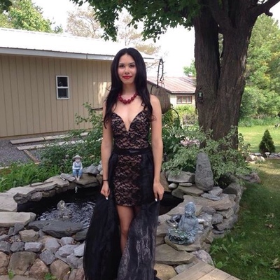 Sexy black sheath organza detachable skirt prom dress short lace prom party dresses e298