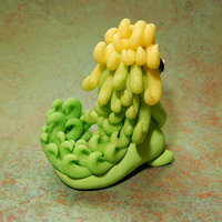 Yellow and Green Maned Dragon - Thumbnail 1