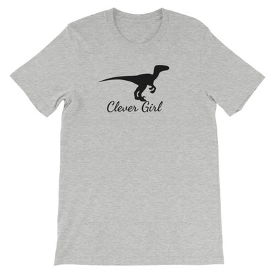 Clever Girl Unisex short sleeve t-shirt