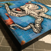 "Ursula" Print on Wood 10" - Thumbnail 1