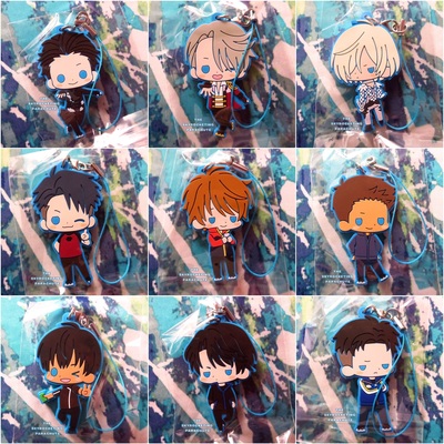 Yuri !!! on Ice Rubber Strap - Victor Nikiforov / Yuri Plisetsky / Katsuki Yuuri / Otabek Altin / Phichit Chulanont / Lee Seung Gil / Ji Guang Hong - 