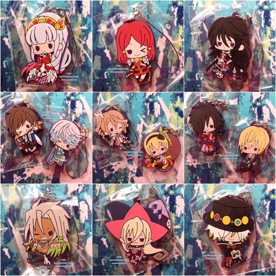 Tales of Zestiria the X / Berseria Rubber Strap - Sorey / Eizen / Dezel / Velvet Crowe / Rose / Zaveid / Mikleo / Lailah / Edna / Magilou / Rokurou - 