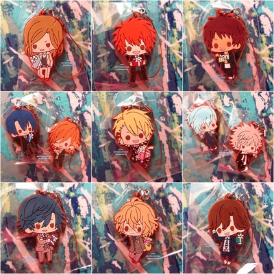 Uta no prince-sama rubber strap - ichinose tokiya / mikaze ai / ittoki otoya / kurusu syo / hijirikawa masato / aijima cecil / ranmaru / reiji - 