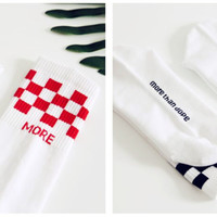 Harajuku Checker Socks - Thumbnail 4