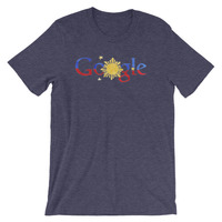 Google Philippines Independence Logo Unisex short sleeve t-shirt - Thumbnail 2