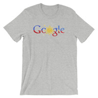 Google Philippines Independence Logo Unisex short sleeve t-shirt - Thumbnail 3