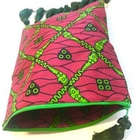 Fold over clutch with tassels - special order - VSA - Thumbnail 1