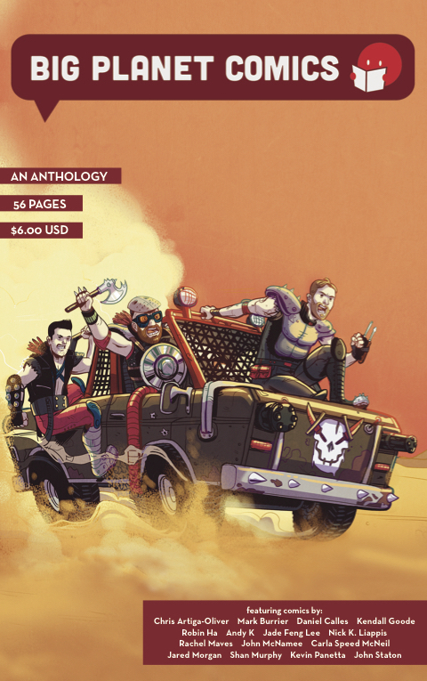 Big Planet Comics Red anthology
