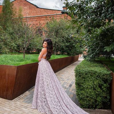 Lace prom dress sexy backless halter long lace prom party dress plus size evening gowns e341