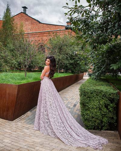 Lace Prom Dress Sexy Backless Halter Long Lace Prom Party Dress Plus Size Evening Gowns E341