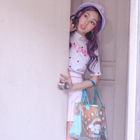 NY Lilac Bucket Hat - Thumbnail 2