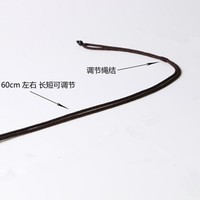 HETIAN Stone Chinese Dragon Lucky Amulet Pendant Necklace! - Thumbnail 4