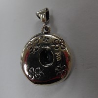 Small Sterling Silver Sombrero Pendant - Thumbnail 1