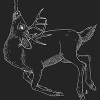Eulogy for a Deer - Line Art T-Shirt - Thumbnail 1