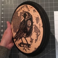 "The Herald" 8" Print on Wood - Thumbnail 2
