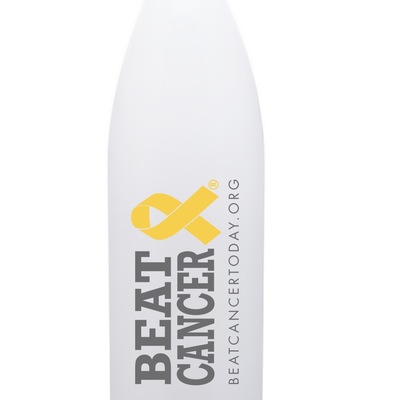 Beat cancer water bottle