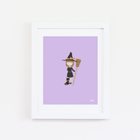 Dress Up Witch Print - Thumbnail 1