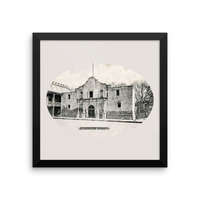 The Alamo, circa 1906: framed poster - Thumbnail 2