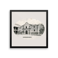 The Alamo, circa 1906: framed poster - Thumbnail 5