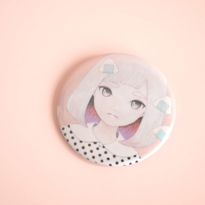 Onigiri Portrait Badge