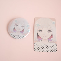 Onigiri Portrait Badge - Thumbnail 2