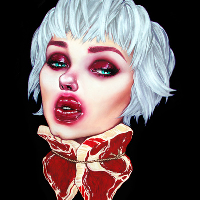 'princess mononucleosis' 8x10 fine art print - Thumbnail 4