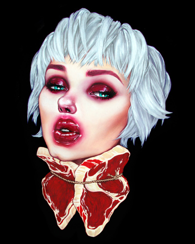 'Princess Mononucleosis' 8x10 fine art print