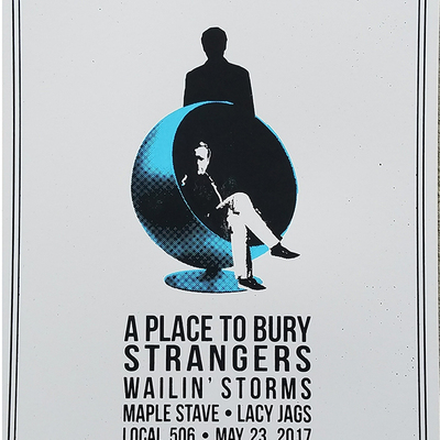 A place to bury strangers, chapel hill, 2017