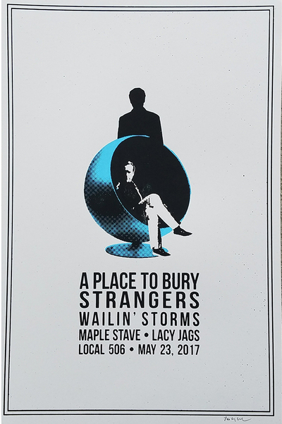 A Place to Bury Strangers, Chapel Hill, 2017