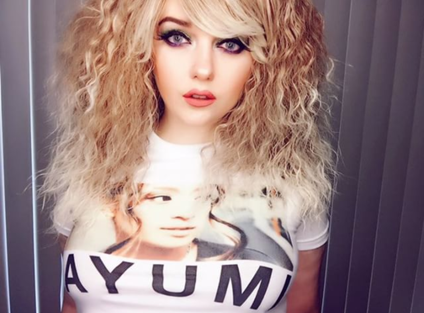 Image of AYUMI Visage crop top