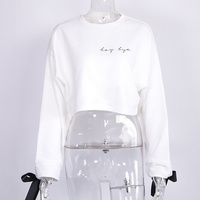 Boy Bye Cropped Sweatshirt - Thumbnail 1