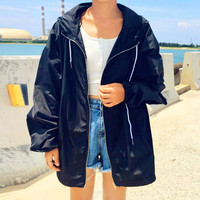 *Free Ship* Harajuku Thin Summer Windbereaker - Thumbnail 2