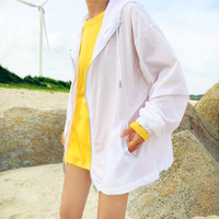 *Free Ship* Harajuku Thin Summer Windbereaker - Thumbnail 4