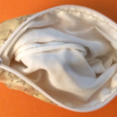 Game of thrones map zippered pouch 5x4