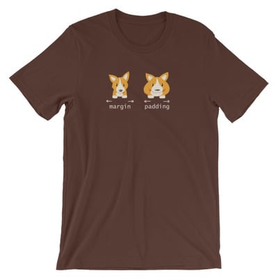 Corgi Margin/Padding Shirt (Unisex)