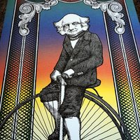 2017 Phish Dicks "Grumpy High Wheeler" (Limited Edition Print) - Thumbnail 3