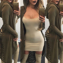 Walk The Line Cardigan - Thumbnail 1