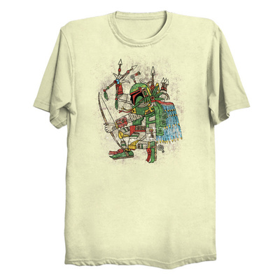 Aztec Bounty Hunter Cream T-Shirt
