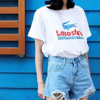  Lacostco Crocodile Printed Tee - Thumbnail 1