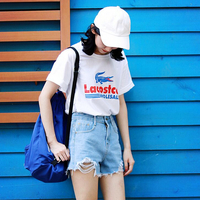  Lacostco Crocodile Printed Tee - Thumbnail 3