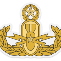 EOD Officer Stickers