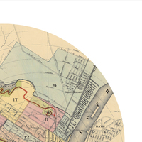 ALBANY NY - city poster - city map poster print - Thumbnail 2