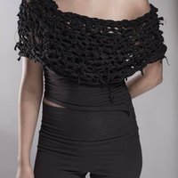 MADE TO ORDER mortus infinitum crochet infinity scarf. - Thumbnail 2