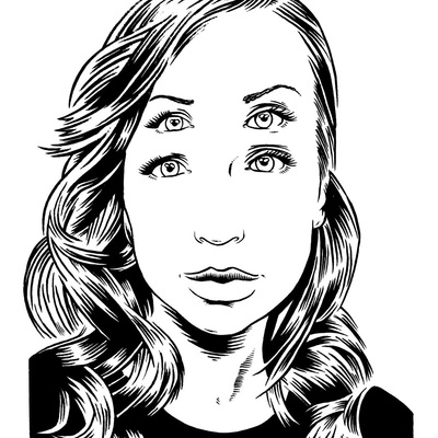 Original art - 4 eyed maggie #3