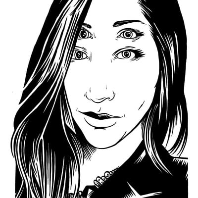 Original art - 4 eyed mirza #3