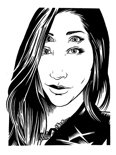 original art - 4 eyed mirza #3