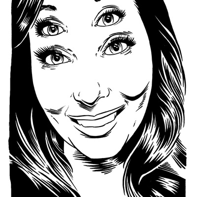 Original art - 4 eyed moriah #3